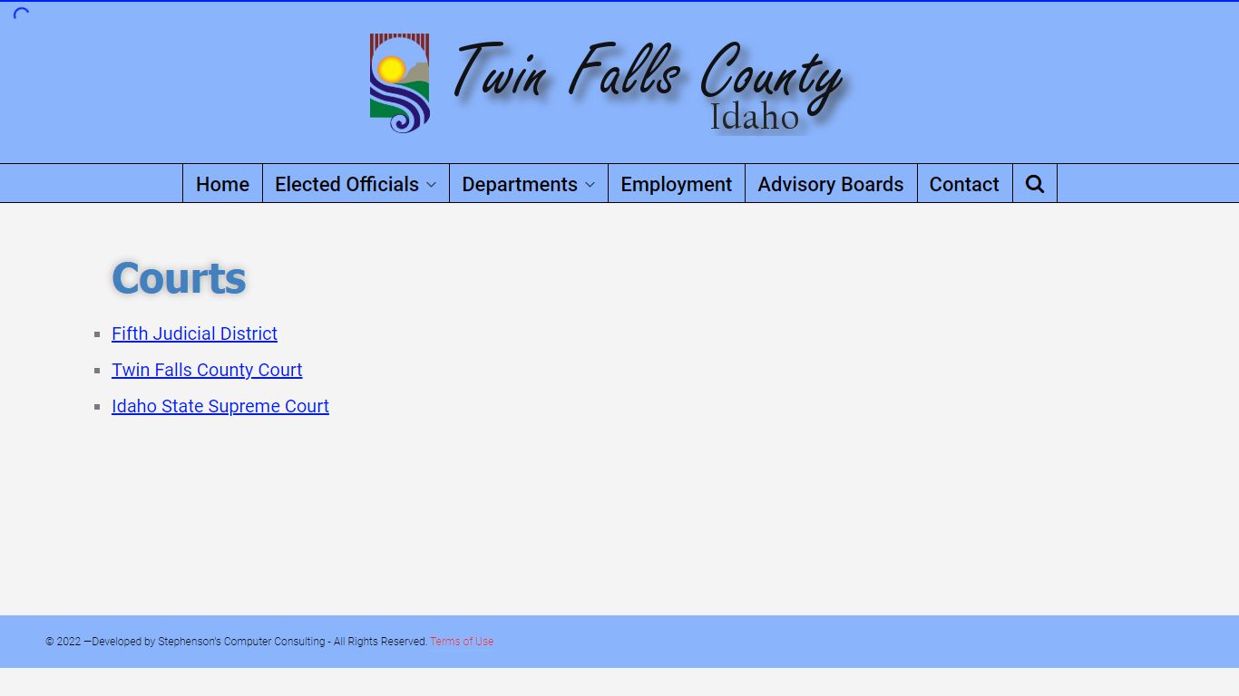 Courts – Twin Falls County